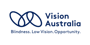 Vision Australia library logo.